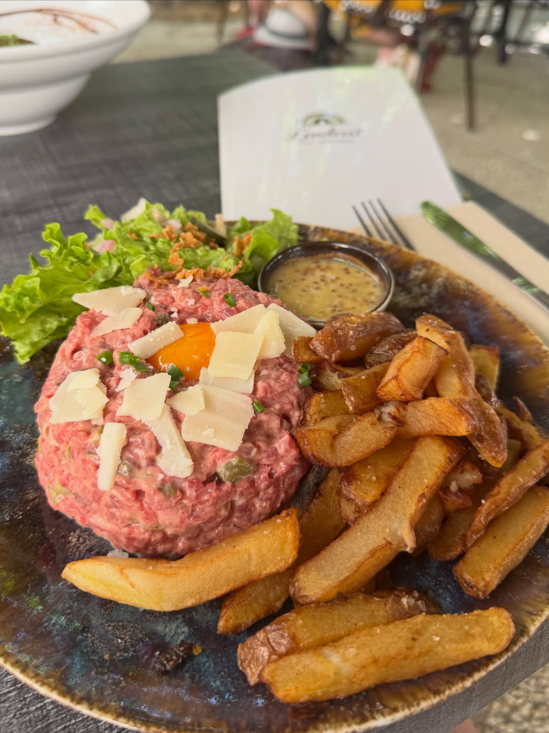 Tartare de bœuf L'Endroit
