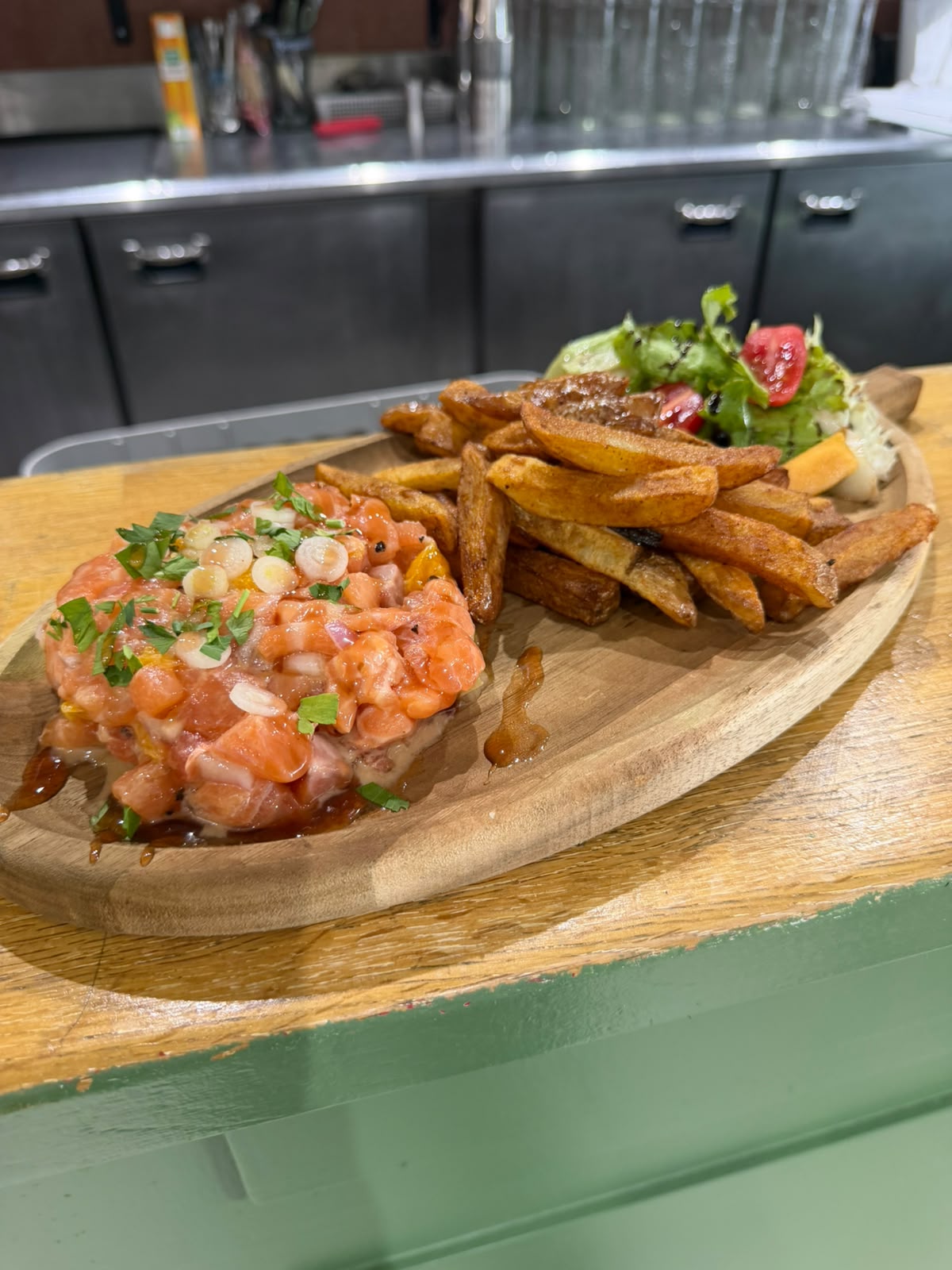 Tartare de saumon plat L'Endroit